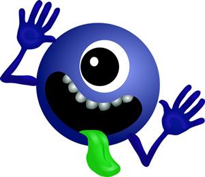 Monster Blue