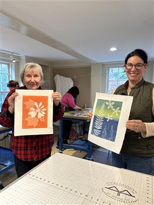 Botanical Gelli Prints